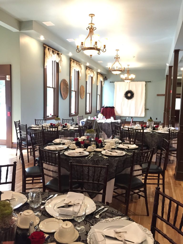 Guest Tables at Wedding Reception