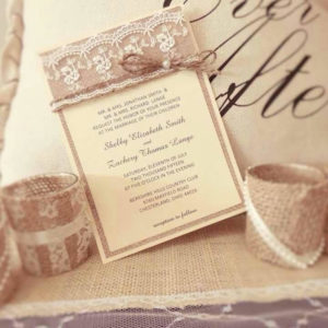 wedding invitation