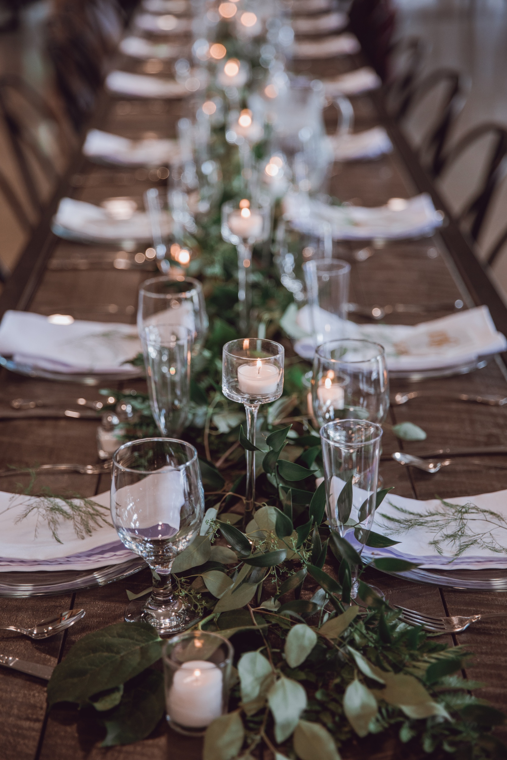 tablescape by wedding decorators in Cleveland Ohio